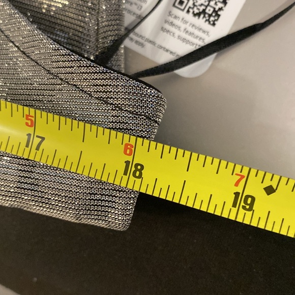 TOPSHOP - NWT - tank: metallic cheetah print lined halter neck crop w zip - 12 - Picture 6 of 16